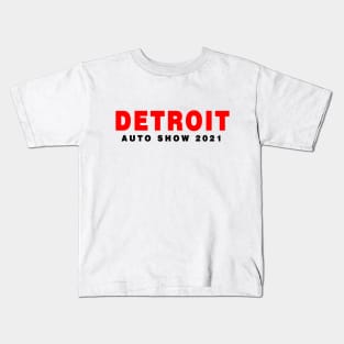 Detroit auto show 2021 Kids T-Shirt